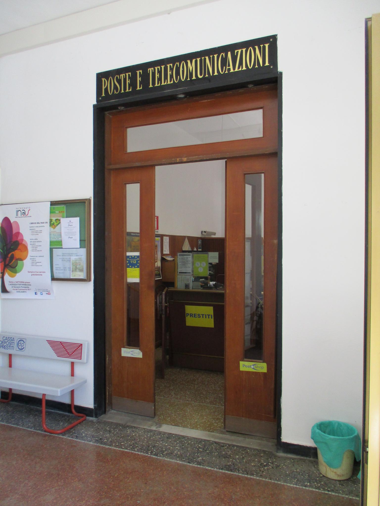 Poste italiane Tribogna Genova Città Metropolitana